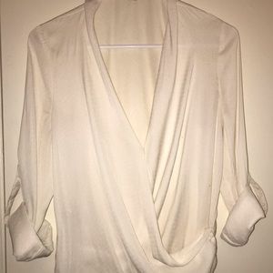 Off-white Office to Night out Blouse/ Top